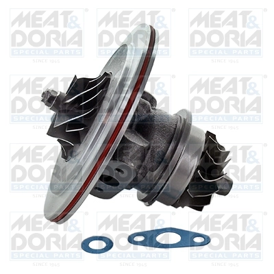 Core assembly, turbocharger